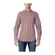 Katoenen Lange Mouw Shirt Lente/Zomer Collectie Antony Morato , Red , ...