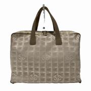 Pre-owned Canvas chanel-bags Chanel Vintage , Beige , Dames