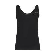 Zwarte Top voor Vrouwen Fendi , Black , Dames