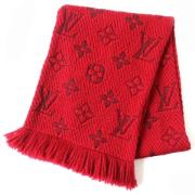 Pre-owned Canvas scarves Louis Vuitton Vintage , Red , Dames