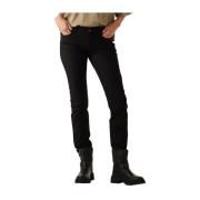 Black Skinny Jeans New Luz Pants Replay , Black , Dames