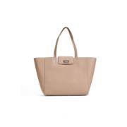 Beige Polyester Handtas Dames Collectie Calvin Klein , Beige , Dames