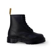 Polyester laars met 3,5 cm hak Dr. Martens , Black , Dames