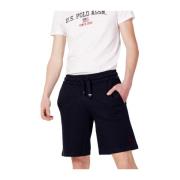 Katoenen Bermuda Shorts U.s. Polo Assn. , Blue , Heren