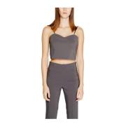 Sleeveless Top Rinascimento , Gray , Dames