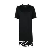 Korte jurk Karl Lagerfeld , Black , Dames