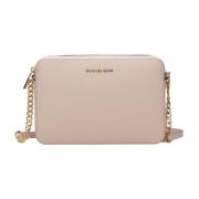 Roze Saffiano Leren Schoudertas Michael Kors , Pink , Dames