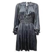 Gerimpelde hoge hals jurk Ulla Johnson , Gray , Dames