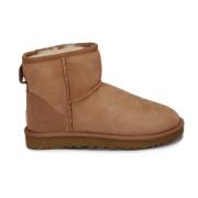 Klassieke hoge bruine laarzen met rubberen zool UGG , Brown , Dames