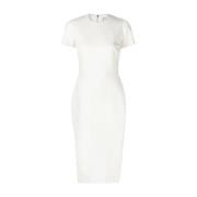 Wit T-shirt voor vrouwen Victoria Beckham , White , Dames