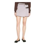 Wikkel Katoen-Wol Kilt Vivienne Westwood , Purple , Dames