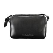 Zwarte dames crossbody tas met verstelbare band Calvin Klein , Black ,...