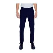 Blauwe Suit Broek Polyester Mix Lente/Zomer Antony Morato , Blue , Her...