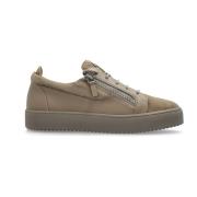 Suede sneakers Giuseppe Zanotti , Beige , Heren