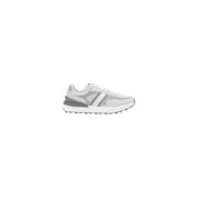 Grijze Suède Sneaker Dames Collectie Tommy Jeans , Gray , Dames