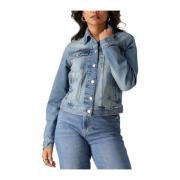 Klassieke Trucker Jack Tommy Jeans , Blue , Dames