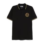 Stijlvolle T-shirts en Polos Collectie Versace Jeans Couture , Black ,...