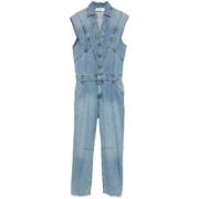 Denim Gewassen Figo Mono Stijl Ba&Sh , Blue , Dames