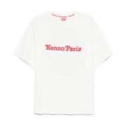 Witte Crew Neck T-shirts en Polos Kenzo , White , Heren