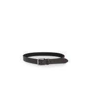 Bruine Leren Riem voor Mannen Calvin Klein Jeans , Brown , Heren