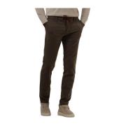 Beige Pantalon voor Heren Alberto , Brown , Heren