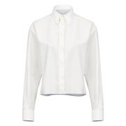 Overhemd met lange mouwen MM6 Maison Margiela , White , Dames