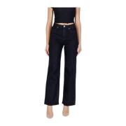 Zwarte Katoen Stretch Jeans Vero Moda , Black , Dames