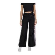 Zwarte Katoenmix Stretch Jeans Moschino , Black , Dames