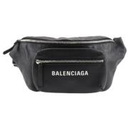 Pre-owned Leather balenciaga-bags Balenciaga Vintage , Black , Dames