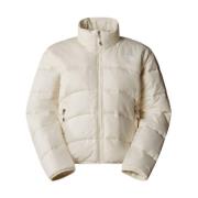 Moderne synthetische pufferjas The North Face , White , Dames