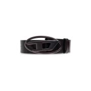 Riem Ovaal D Logo B Diesel , Black , Dames