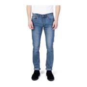 Katoenmix Jeans en Pant U.s. Polo Assn. , Blue , Heren