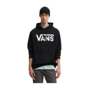 Logo Sweater Vans , Black , Heren