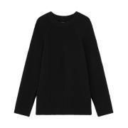 Zwarte Kawa Cashmere Sweater Loulou Studio , Black , Dames