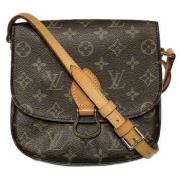 Pre-owned Canvas louis-vuitton-bags Louis Vuitton Vintage , Brown , Da...