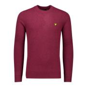 Rode trui voor heren Lyle & Scott , Red , Heren