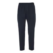 Blauwe Parkino Broek Dries Van Noten , Blue , Heren