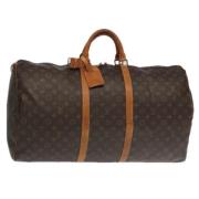 Pre-owned Canvas travel-bags Louis Vuitton Vintage , Brown , Dames