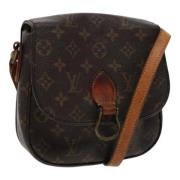 Pre-owned Canvas louis-vuitton-bags Louis Vuitton Vintage , Brown , Da...