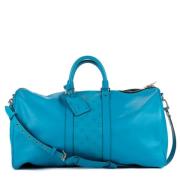 Pre-owned Leather louis-vuitton-bags Louis Vuitton Vintage , Blue , Da...