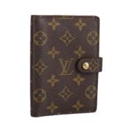 Pre-owned Canvas home-office Louis Vuitton Vintage , Brown , Dames