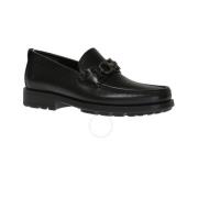 Stijlvolle Mocassins voor Mannen en Vrouwen Salvatore Ferragamo , Blac...