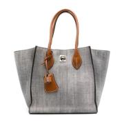 Maggie Tote Tas in Duif Grijs Ermanno Scervino , Gray , Dames