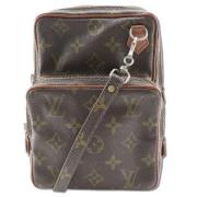 Pre-owned Canvas crossbody-bags Louis Vuitton Vintage , Brown , Dames