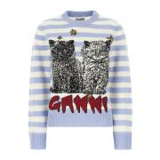 Stijlvolle Gebreide Collectie Ganni , Multicolor , Dames