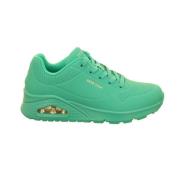 Groene Veterschoen Skechers , Green , Dames