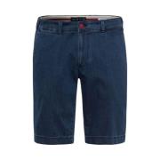 Blauwe Shorts Stijl Burt Brax , Blue , Heren