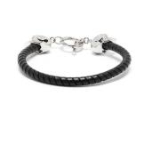 Schedel Motief Sieraden met Gerolde Rand Alexander McQueen , Black , H...