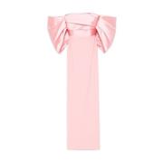 Bubblegum Roze Geplooide Jurk Solace London , Pink , Dames