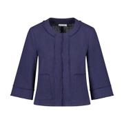 Elegante Blazer voor Vrouwen Gerry Weber , Blue , Dames